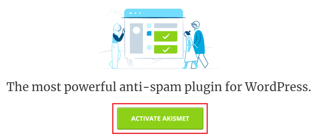 WordPressプラグインAkismet Anti-Spamの有効化